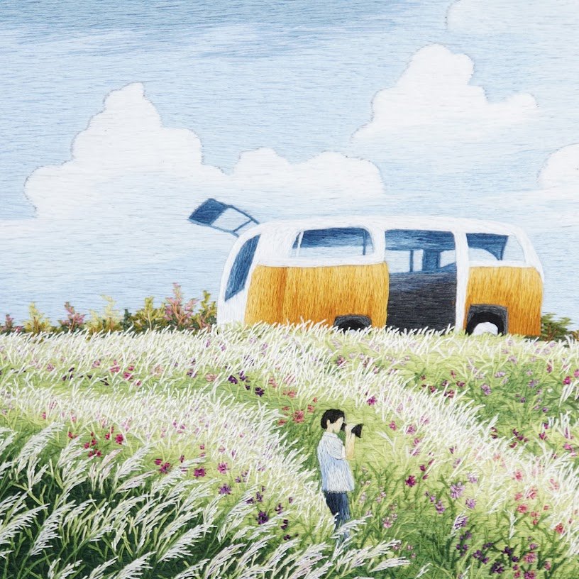 Tranh thêu tay Phong cảnh – Thêm sức sống cho không gian sống của bạn - Ảnh 5