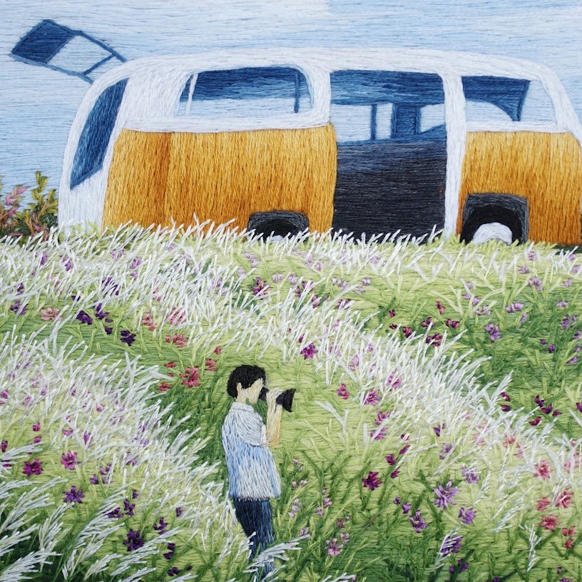 Tranh thêu tay Phong cảnh – Thêm sức sống cho không gian sống của bạn - Ảnh 6