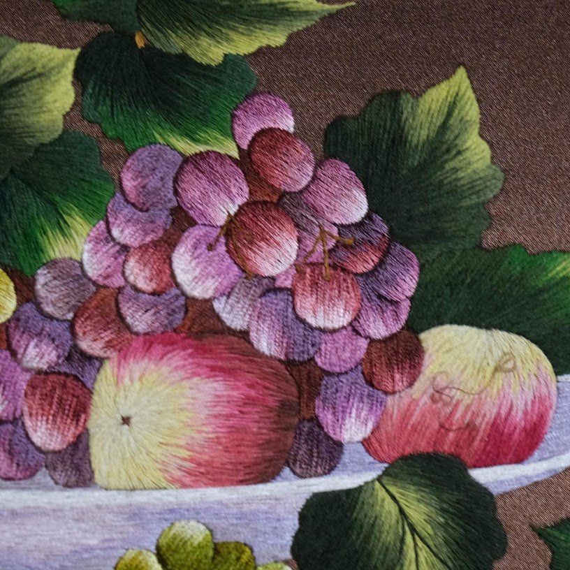 Tranh thêu tay Hoa Quả – Đậm Đà Sắc Màu Thiên Nhiên - Ảnh 2