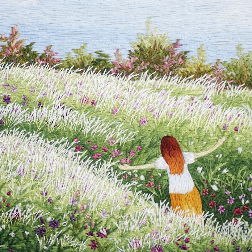 Tranh thêu tay Phong cảnh – Thêm sức sống cho không gian sống của bạn - Ảnh 4