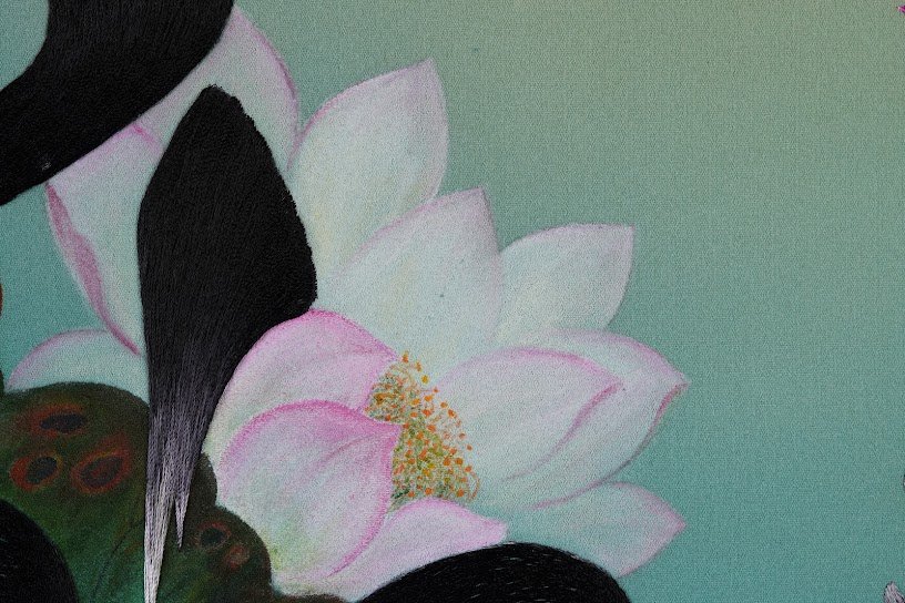 Tranh thêu tay Chữ Phúc – Phúc Lành trong Từng Đường Kim Mũi Chỉ - Ảnh 7