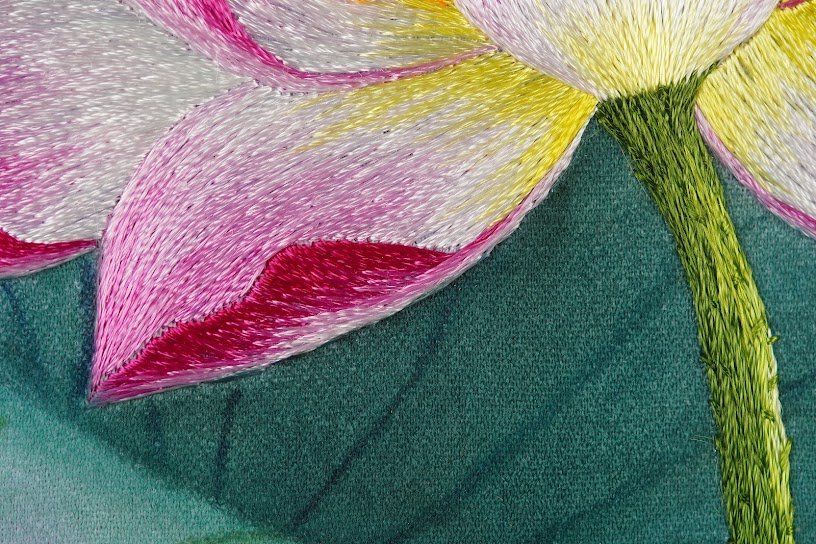 Tranh thêu tay Chữ Phúc – Phúc Lành trong Từng Đường Kim Mũi Chỉ - Ảnh 2