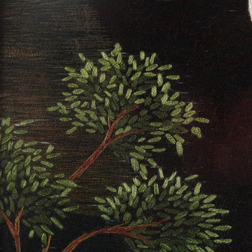 Tranh thêu tay Chùa Một Cột – Vẻ đẹp tinh tế của di sản văn hóa độc đáo - Ảnh 2