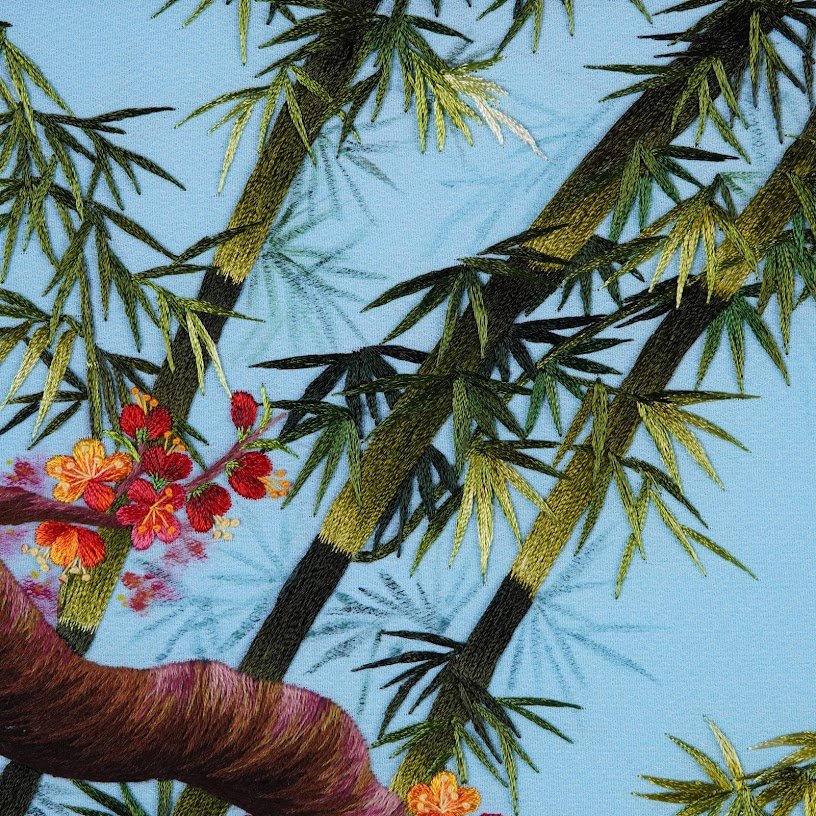 Tranh thêu tay Phu thê viên mãn - Vẻ đẹp hoàn hảo cho không gian sống - Ảnh 13