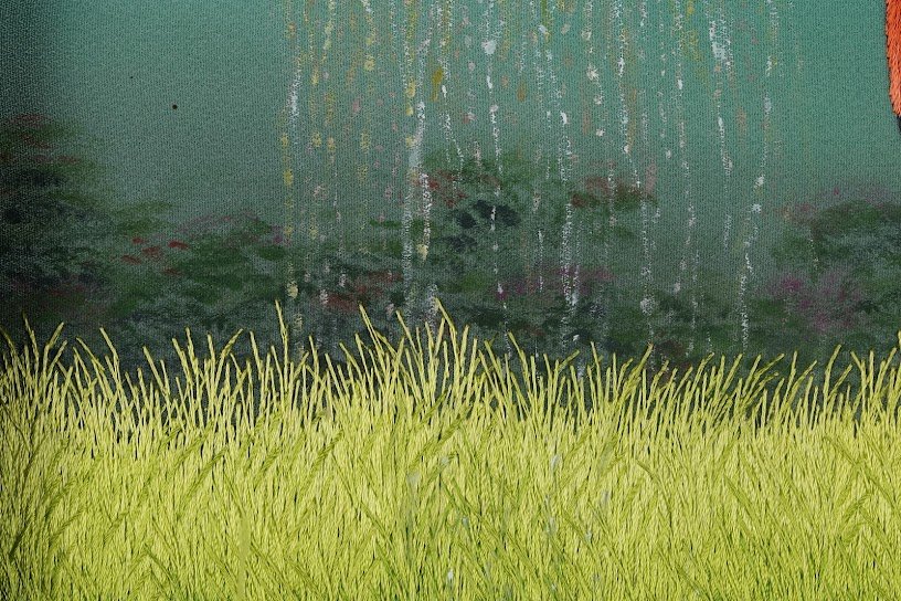 Tranh thêu tay Gánh Mạ của Mẹ – Nét nghệ thuật đầy cảm xúc từ quê hương - Ảnh 10