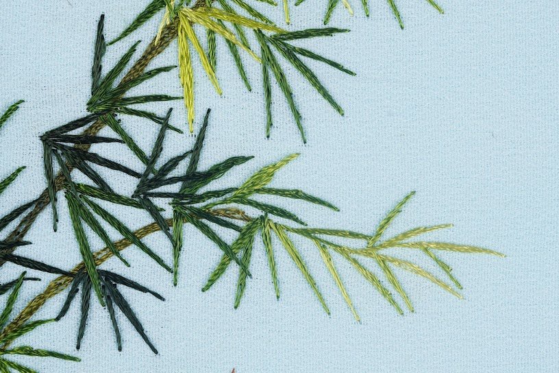 Tranh thêu tay Gánh Mạ của Mẹ – Nét nghệ thuật đầy cảm xúc từ quê hương - Ảnh 7