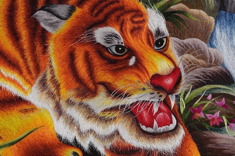 Tranh thêu tay Lãng Tử Hồi Đầu – Khám phá vẻ đẹp nghệ thuật đậm chất tình - Ảnh 3