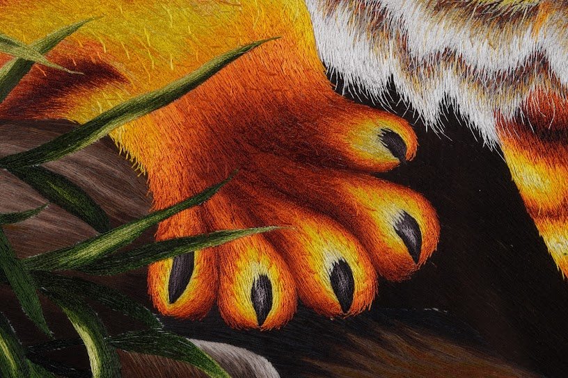 Tranh thêu tay Lãng Tử Hồi Đầu – Khám phá vẻ đẹp nghệ thuật đậm chất tình - Ảnh 4