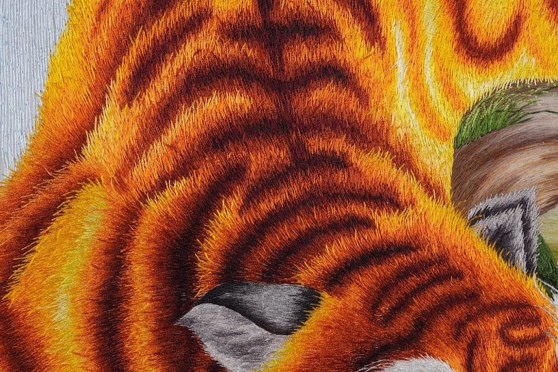 Tranh thêu tay Lãng Tử Hồi Đầu – Khám phá vẻ đẹp nghệ thuật đậm chất tình - Ảnh 5