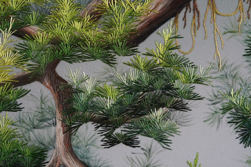 Tranh thêu tay Vũ điệu hạnh phúc – Khám phá nghệ thuật từ từng mũi kim - Ảnh 6