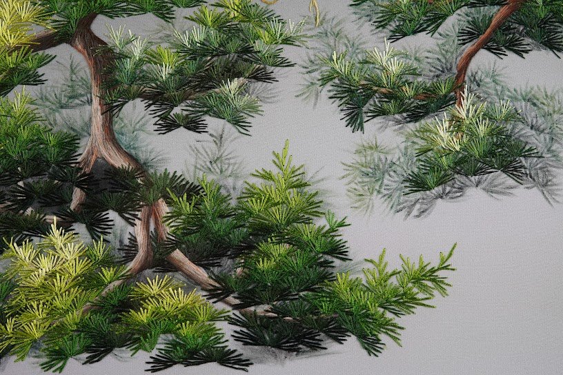 Tranh thêu tay Vũ điệu hạnh phúc – Khám phá nghệ thuật từ từng mũi kim - Ảnh 4