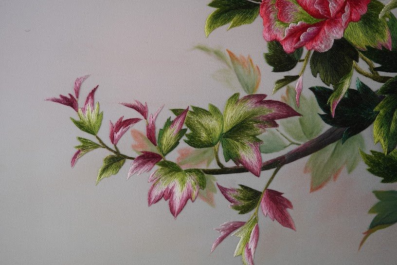 Tranh thêu tay Hoa Mẫu Đơn – Tinh Hoa Nghệ Thuật Từ Đôi Bàn Tay Khéo Léo - Ảnh 10