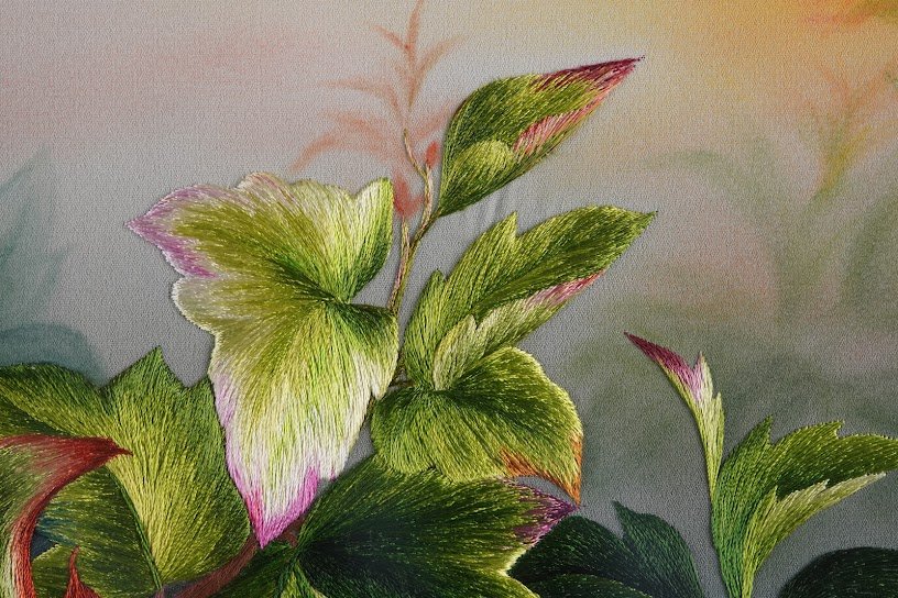 Tranh thêu tay Hoa Mẫu Đơn – Tinh Hoa Nghệ Thuật Từ Đôi Bàn Tay Khéo Léo - Ảnh 5