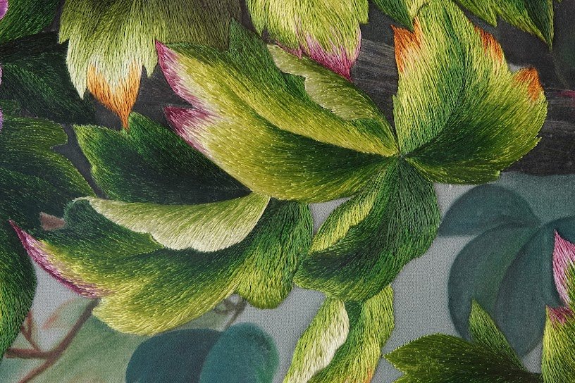 Tranh thêu tay Hoa Mẫu Đơn – Tinh Hoa Nghệ Thuật Từ Đôi Bàn Tay Khéo Léo - Ảnh 3