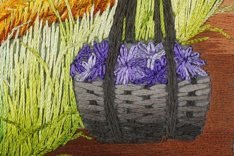 Tranh thêu tay Phong cảnh Quê Hương – Vẻ Đẹp Tinh Tế Qua Từng Đường Kim Mũi Chỉ - Ảnh 6