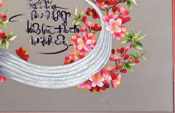 Tranh thêu tay Chữ Thành – Tạo Năng Lượng Tích Cực Cho Ngôi Nhà Bạn - Ảnh 2
